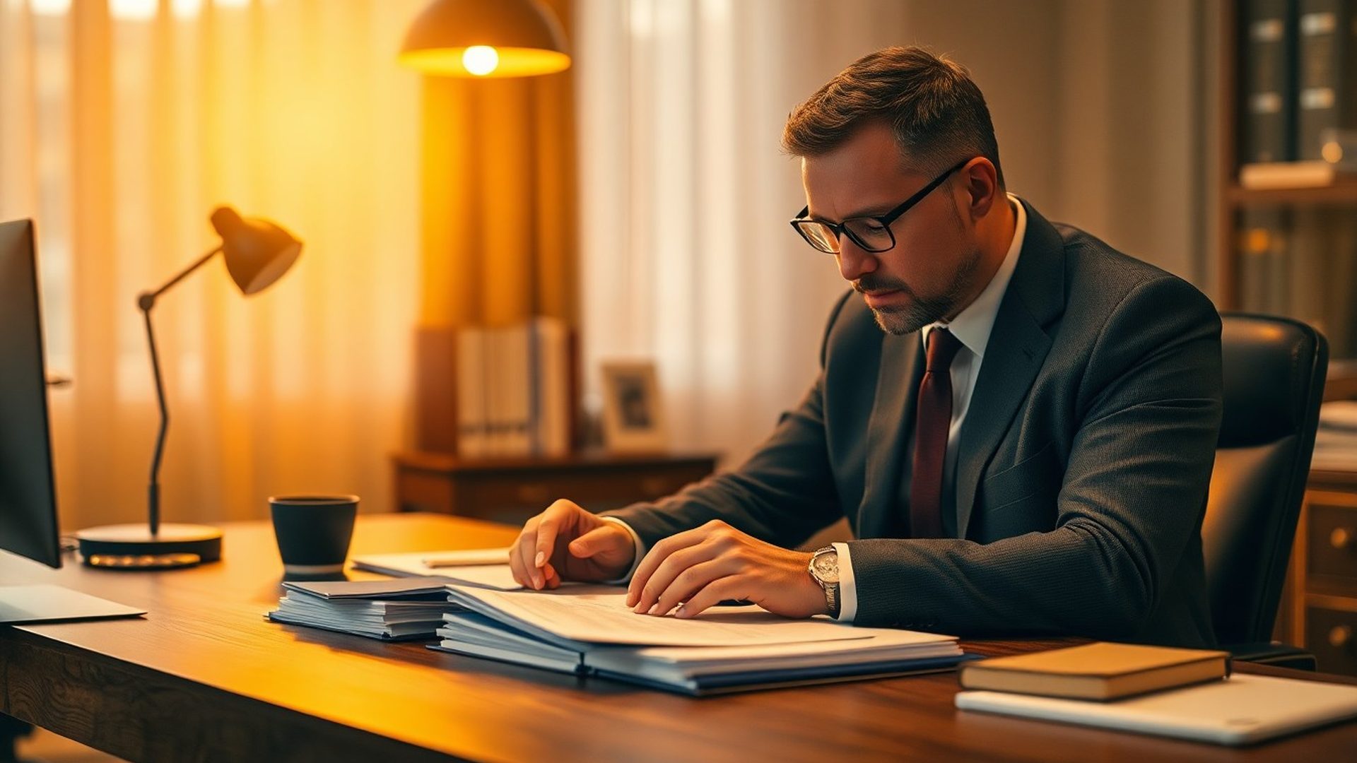 Consultant fiscal analizând documente la biroul din Iași